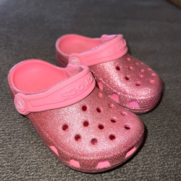 Toddler Classic glitter clog. - Picture 3 of 5
